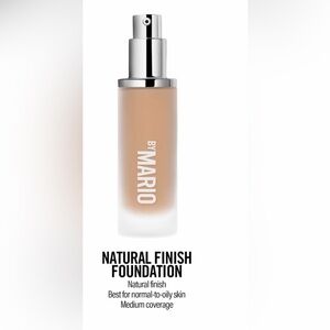 NWT-  Makeup By Mario Natural Finish Foundation 7 C - Light Medium 1 Fl Oz